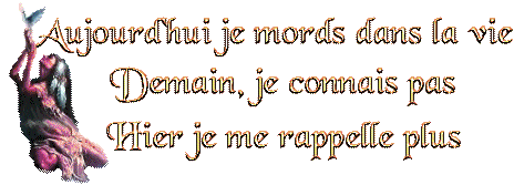 eh oui c'est la fin du week end